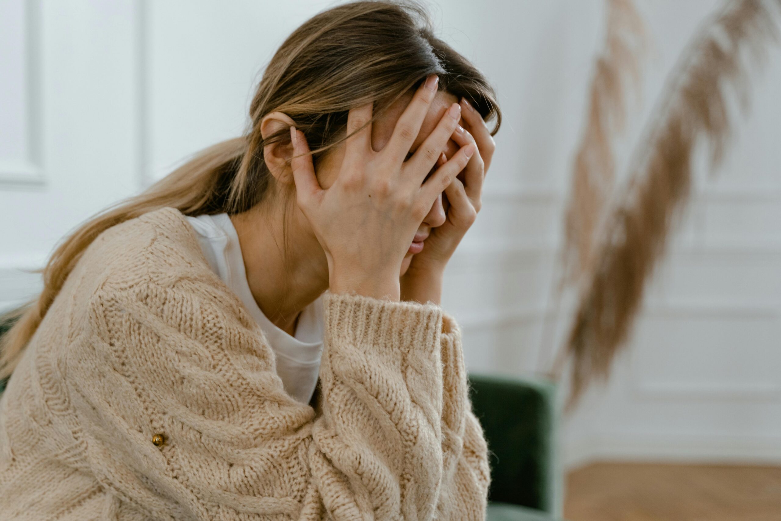neurodivergent woman resting after burnout, boom and bust cycle